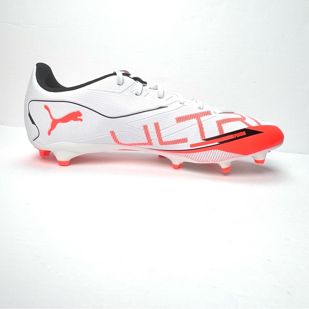 PUMA ULTRA 5 PLAY FG AG Cleats Soccer 10816901 Men’s Size 13 White Grow Red - Picture 5 of 9